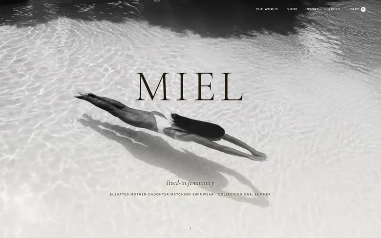 Miel website